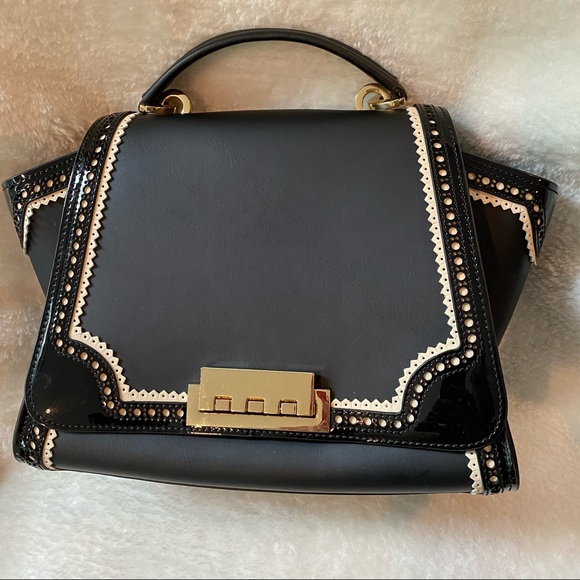 ZAC Zac Posen Handbags - ZAC Zac Posen black Eartha handle bag
